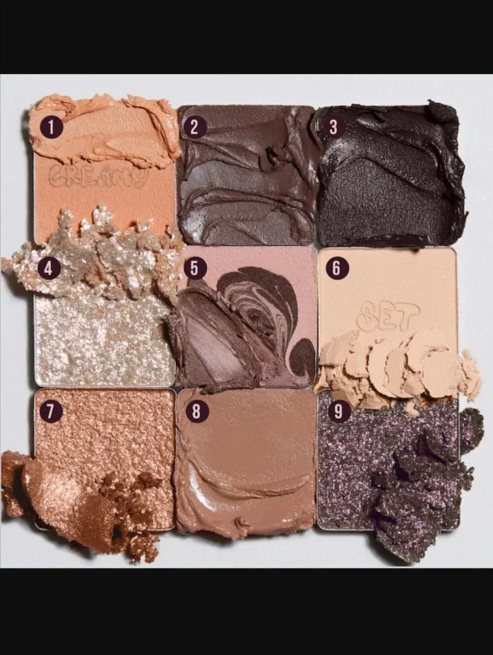 HUDA BEAUTY Creamy Obsessions Eyeshadow Palette-New In Box